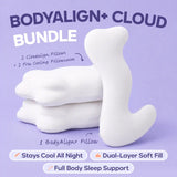 BodyAlign Plus+ Cooling Pillow + 2 CloudAlign Pillows