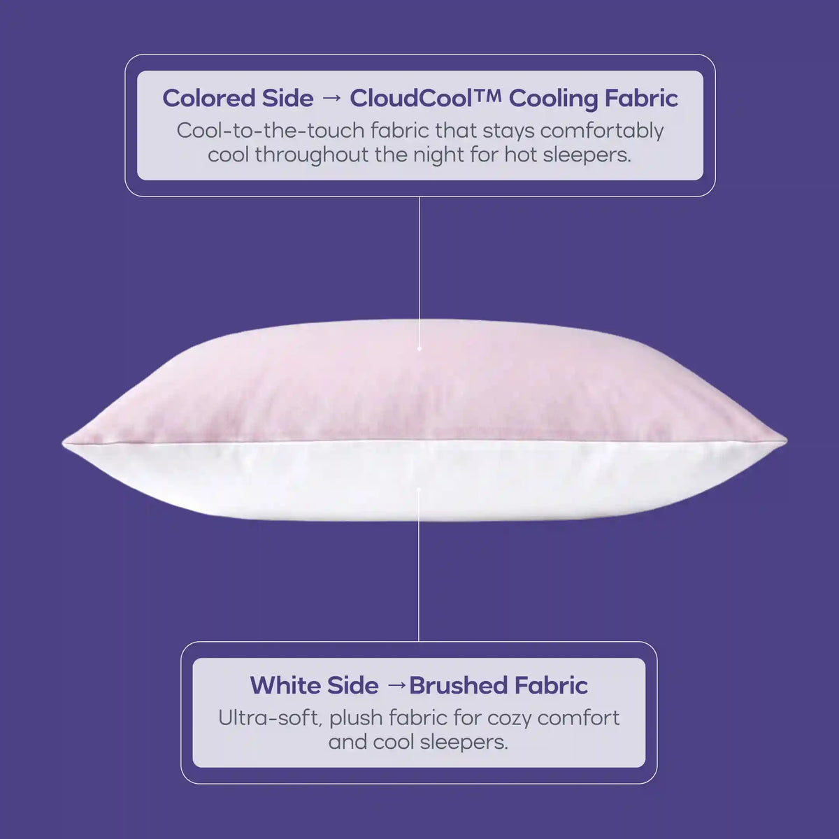 Reversible Cooling Pillowcase (2-Pack)